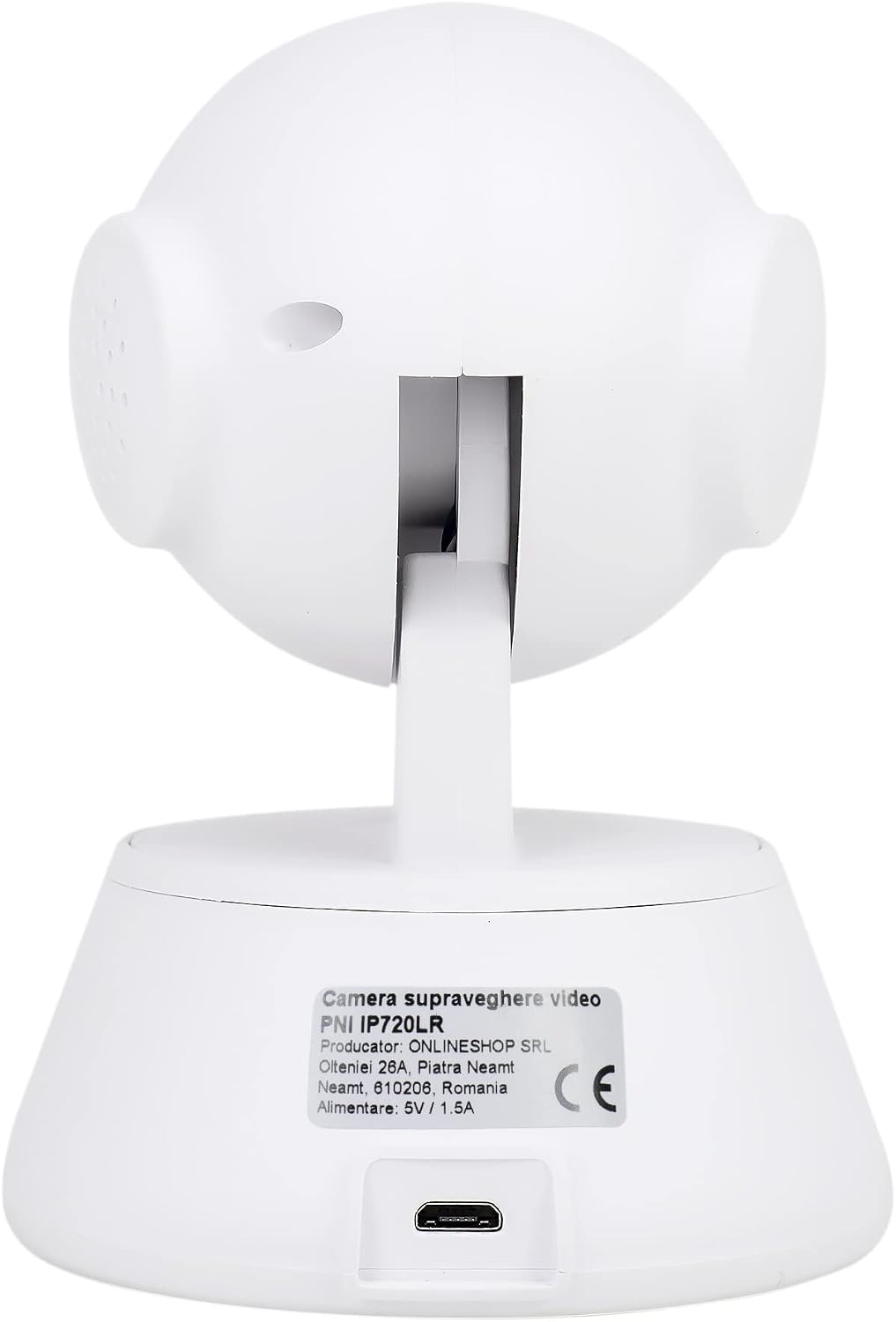 Detalle de PNI IP720LR bewakingscamera 1080p met PTZ en tweerichtingsaudio