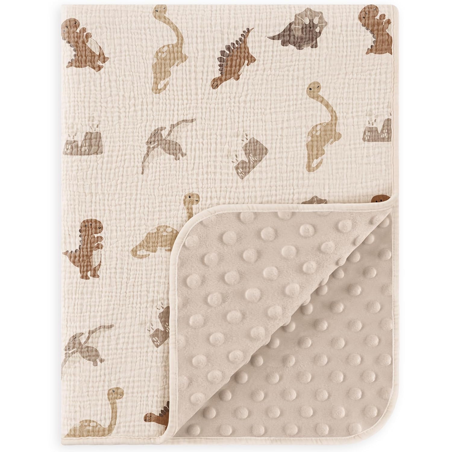 Thumbnail 6 de Susurration Babydecke Baumwolle 75x100 cm Cream Star