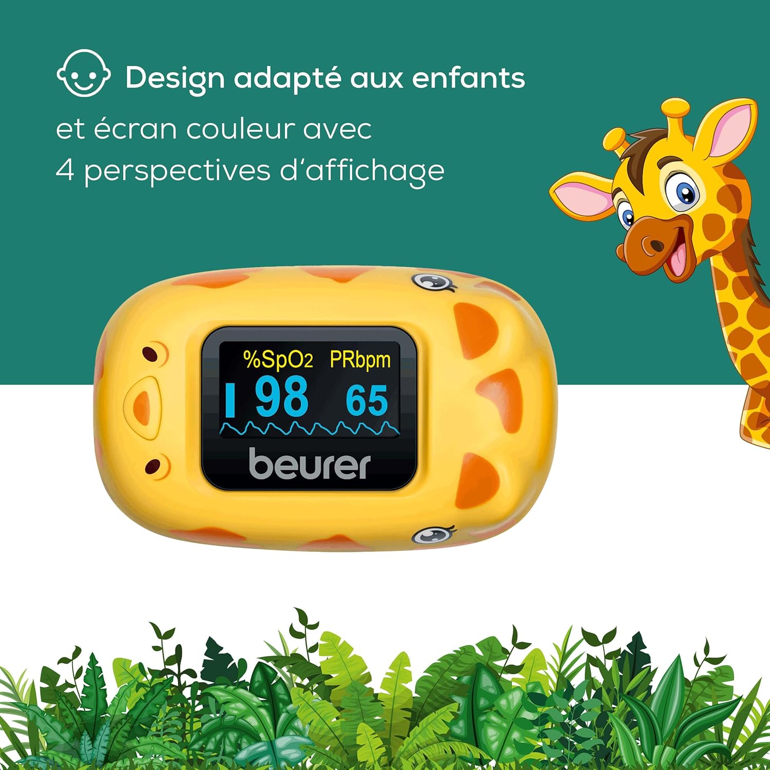 Detalle de Beurer PO 13 Kids: oxymètre de pouls digital pour enfants