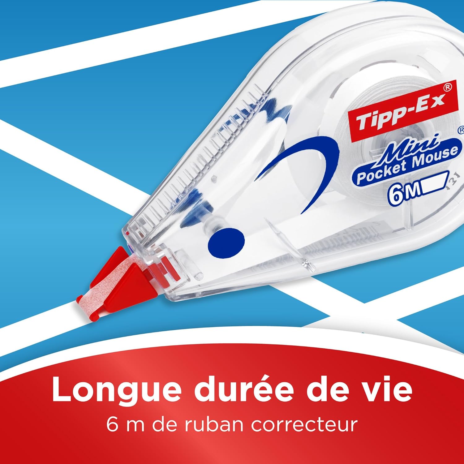 Thumbnail 3 de Tipp-Ex Mini Pocket Mouse | Ruban Correcteur Ultra-Résistant – Lot de 10 (6m x 5mm)