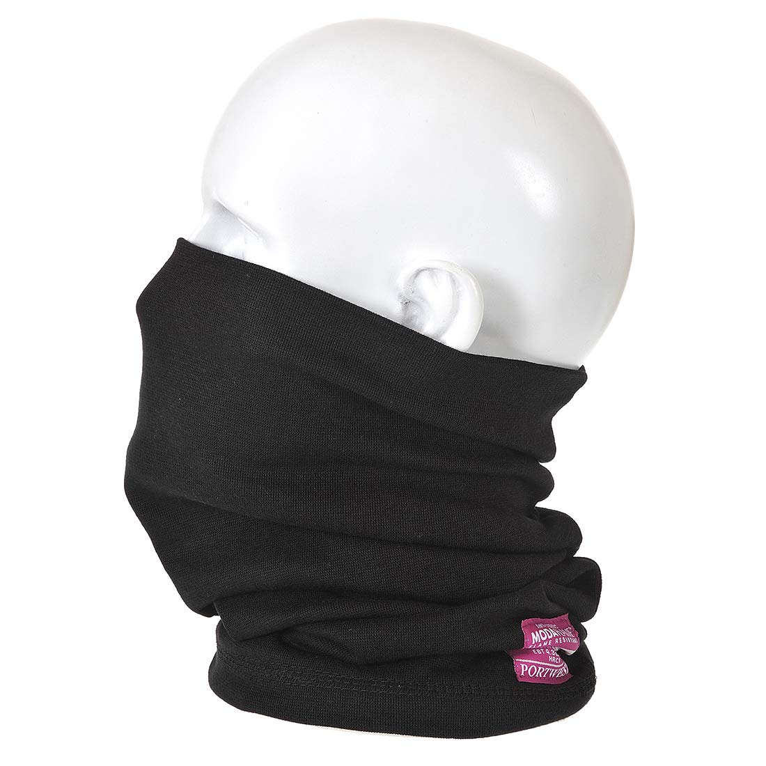 Detalle de Portwest Flame Resistant Anti-Static Neck Tube (FR19NAR) – Navy, One Size