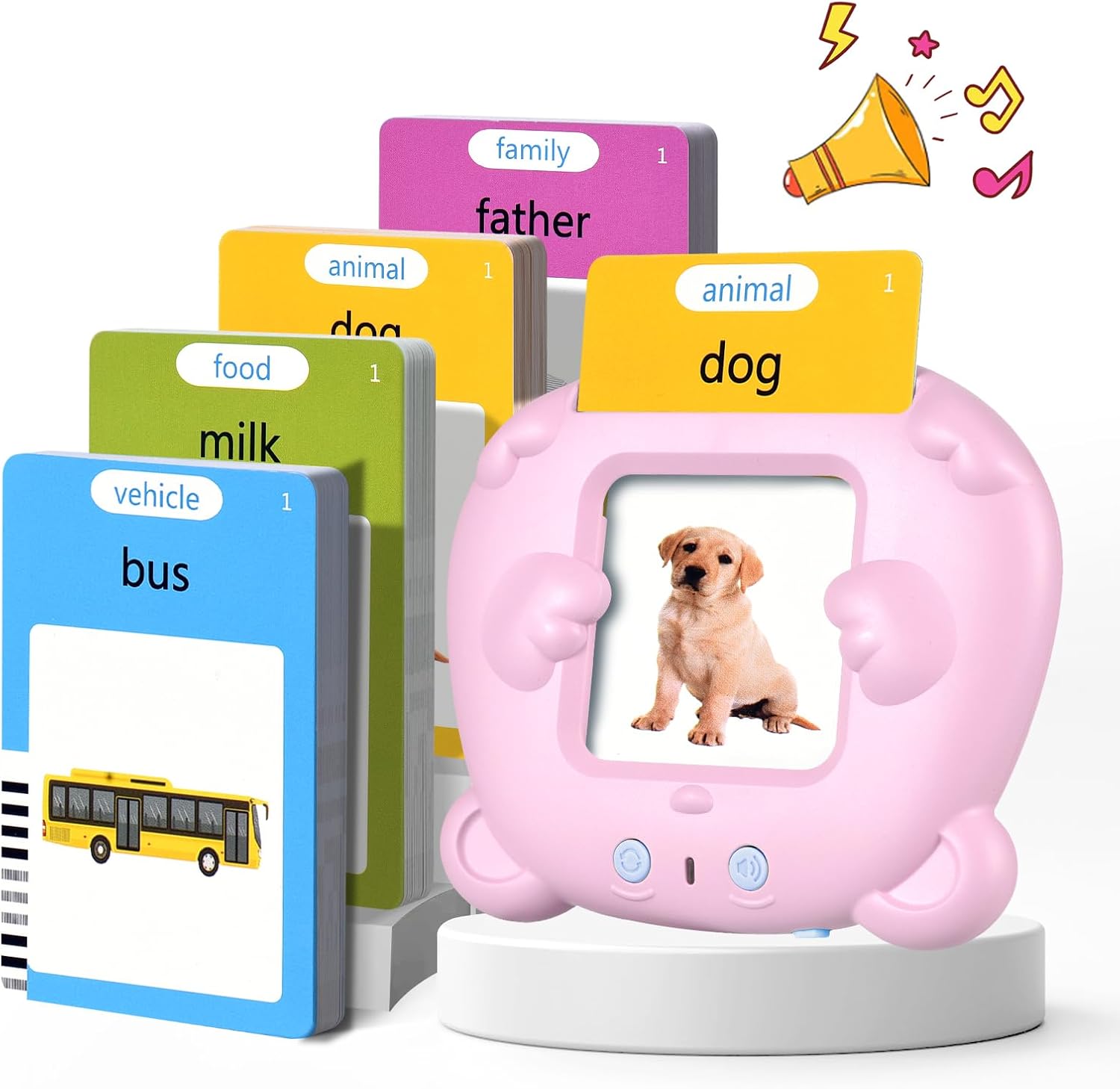 Detalle de Talking Flash Cards Toddler Toys 224 words