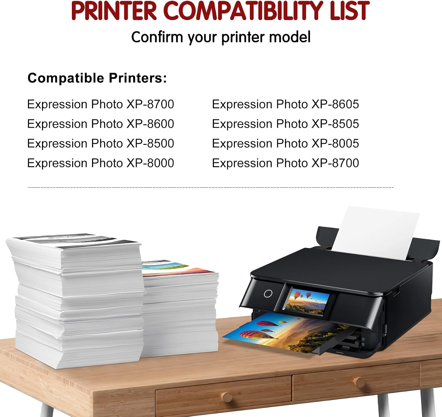 Detalle de AUMOK 378 XL Tintenpatronen Multipack (6 Farben) kompatibel für Epson 378XL