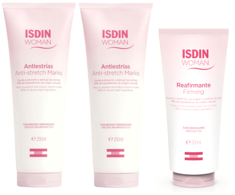 Isdin Woman Crema Antiestrías 2x250 ml estrías