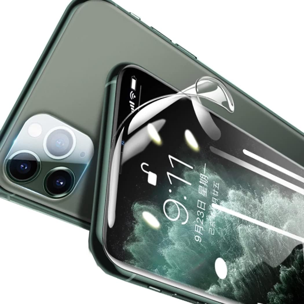 Thumbnail 6 de CUFEREDU 2er-Pack flexibler Front-Bildschirmschutz für iPhone 15 Pro (6,1") – 3D Hydrogel/TPU, transparent