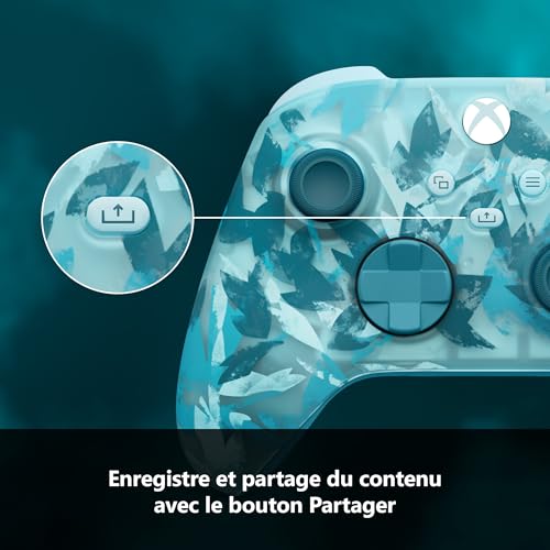 Thumbnail 5 de Xbox Manette sans fil Édition spéciale Ice Breaker Series X|S, One, PC et appareils compatibles avec le cloud