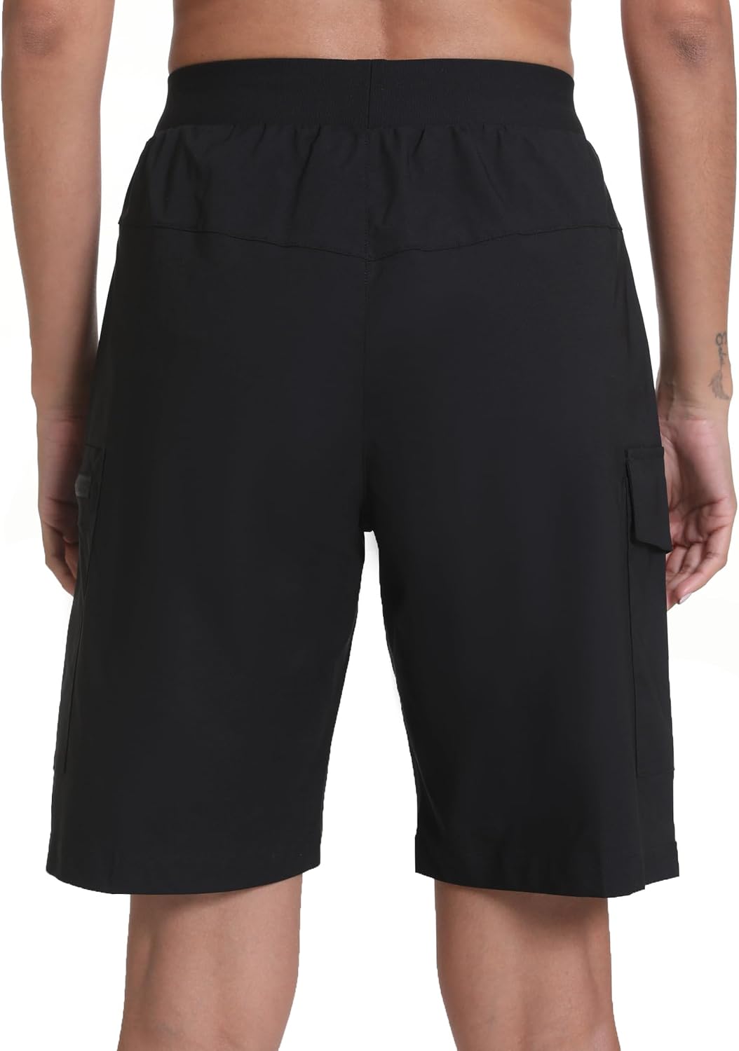 Detalle de zsenoxaxi Women's Hiking Cargo Shorts: Lightweight, Quick-Dry, and Ready for Outdoor Adventures
