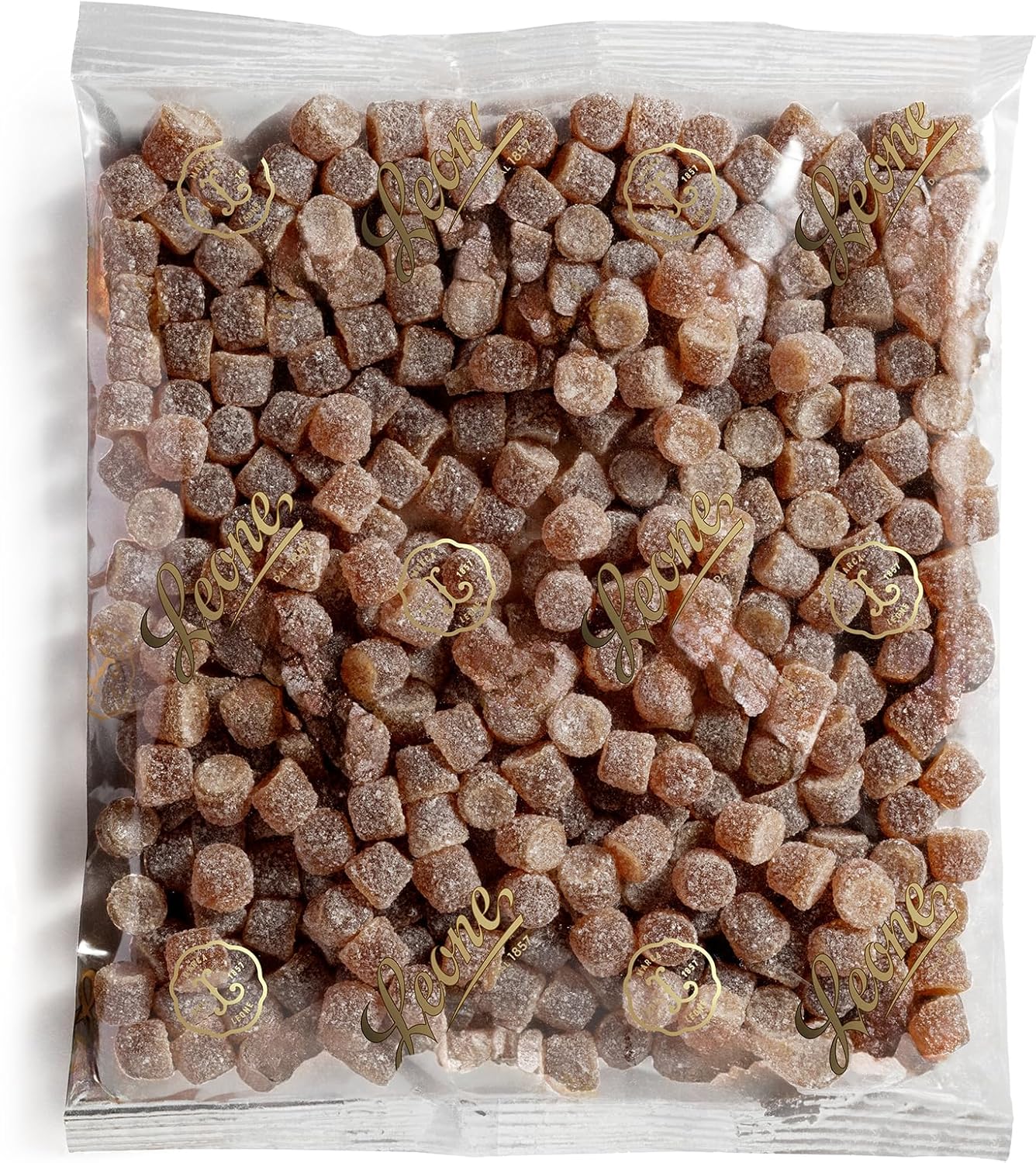 Thumbnail 2 de Leone dal 1857 Sacchetto Ricarica Porta Caramelle Sukaj: Caramelle Gommose Liquirizia e Arancia (500 g)