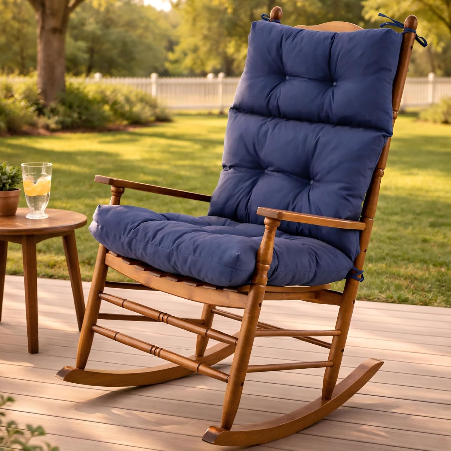 Detalle de Aegisun Rocking Chair Cushion 44x23x4 Inch