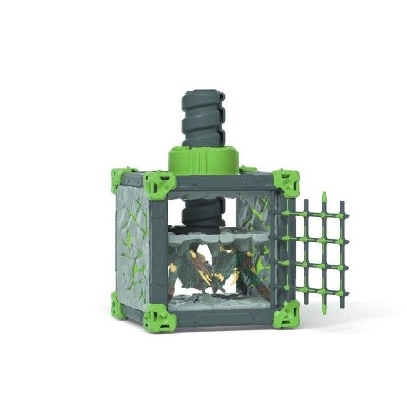 Detalle de Set de Escenario Schleich Eldrador BattleCave Martillador de Piedra con Figura y Cristal