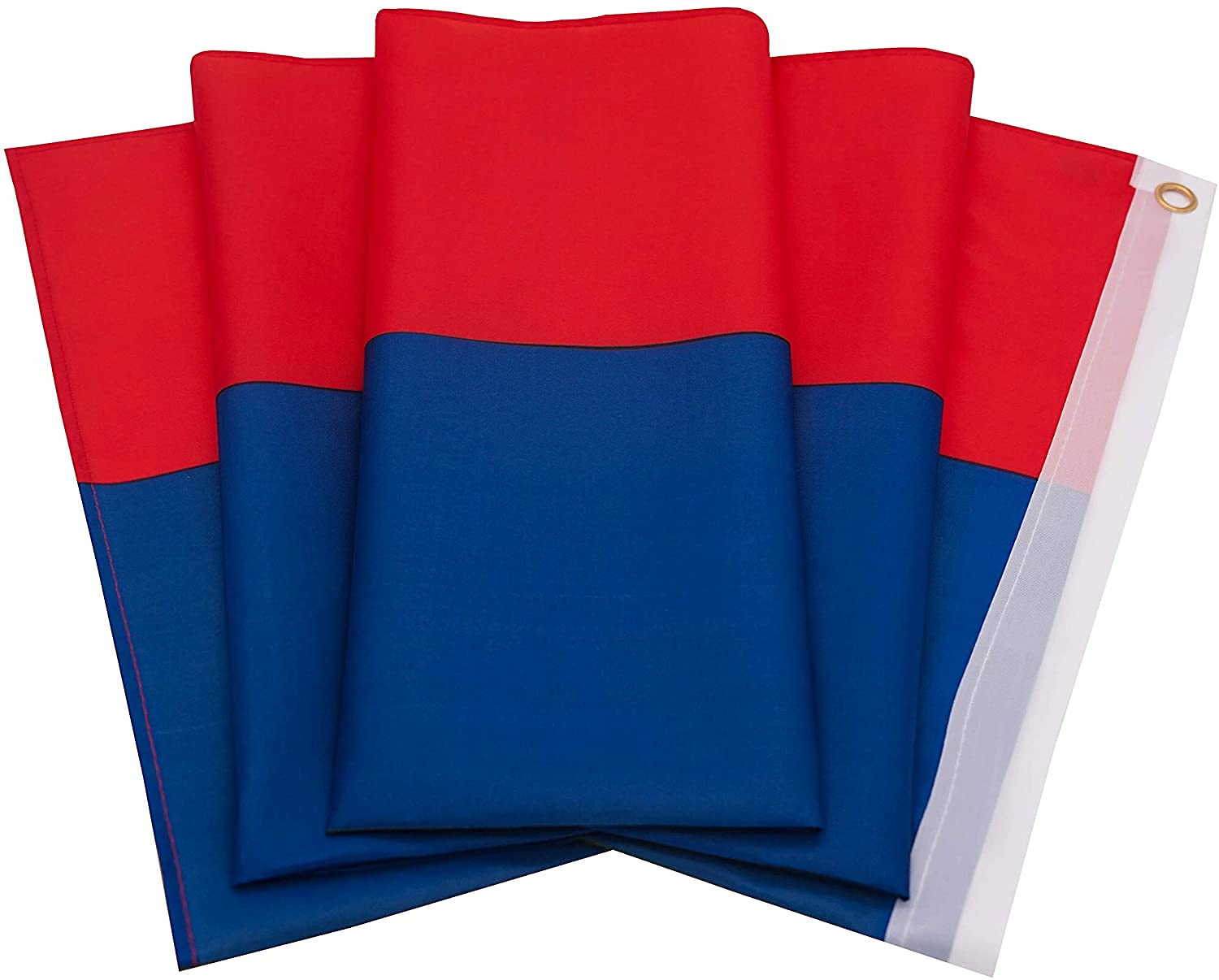 Detalle 2 de Yoeyang Colombia-vlag 100 x 150 cm van polyester met metalen ogen