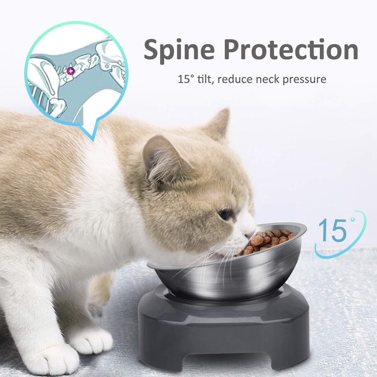 Detalle 2 de AYADA Replacement Cat Bowl, Stainless Steel