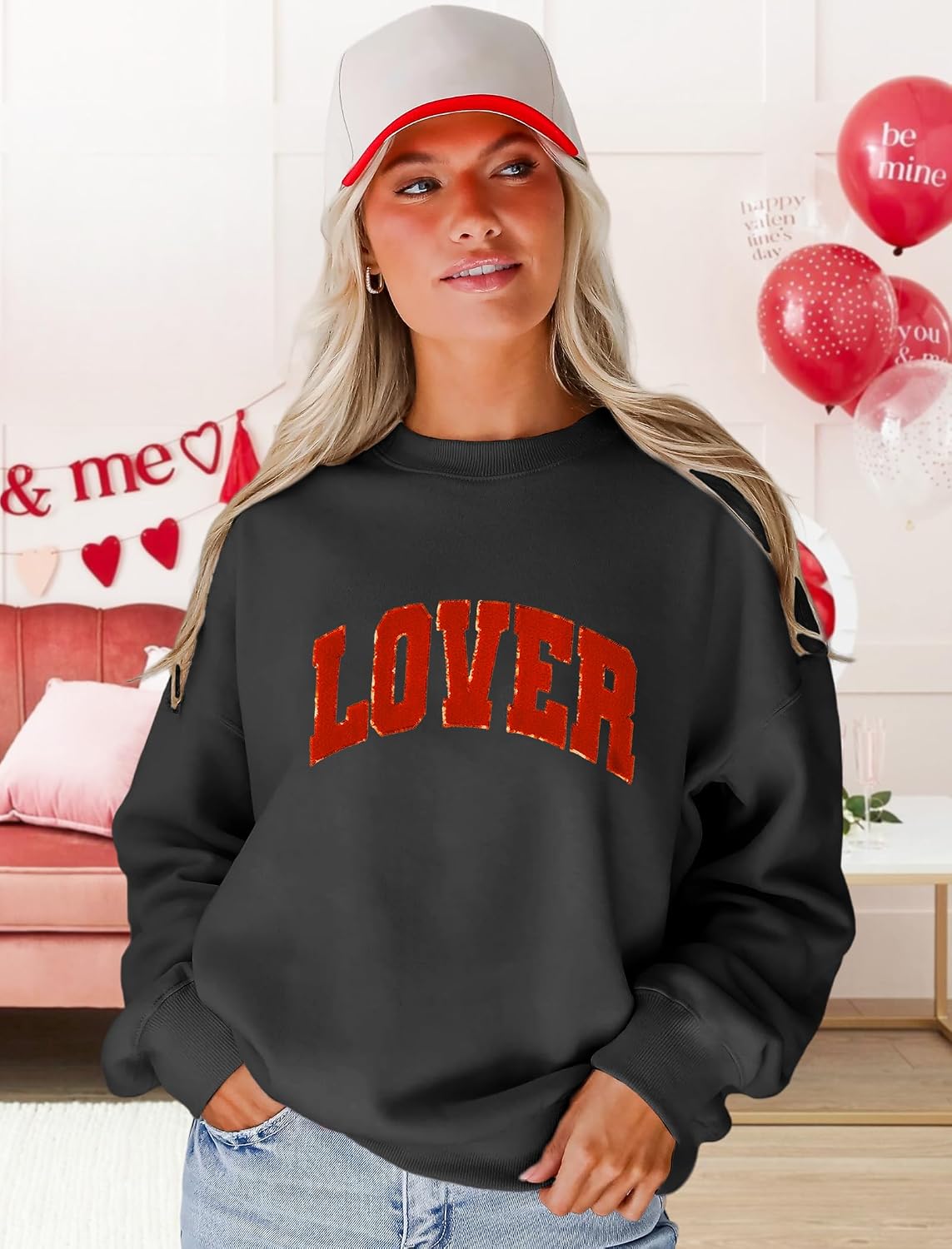 Thumbnail 3 de MAPICK Valentine Lover Chenille Pullover ❤