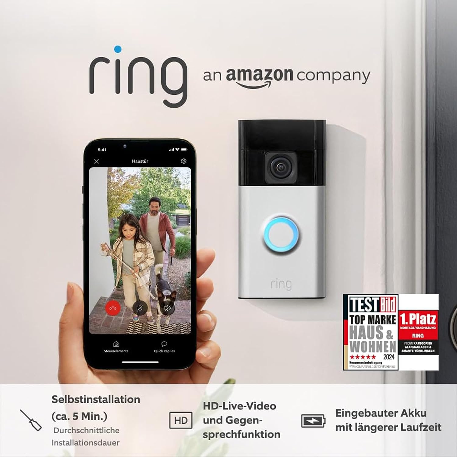 Thumbnail 1 de Ring Akku-Videotürklingel 30 Tage