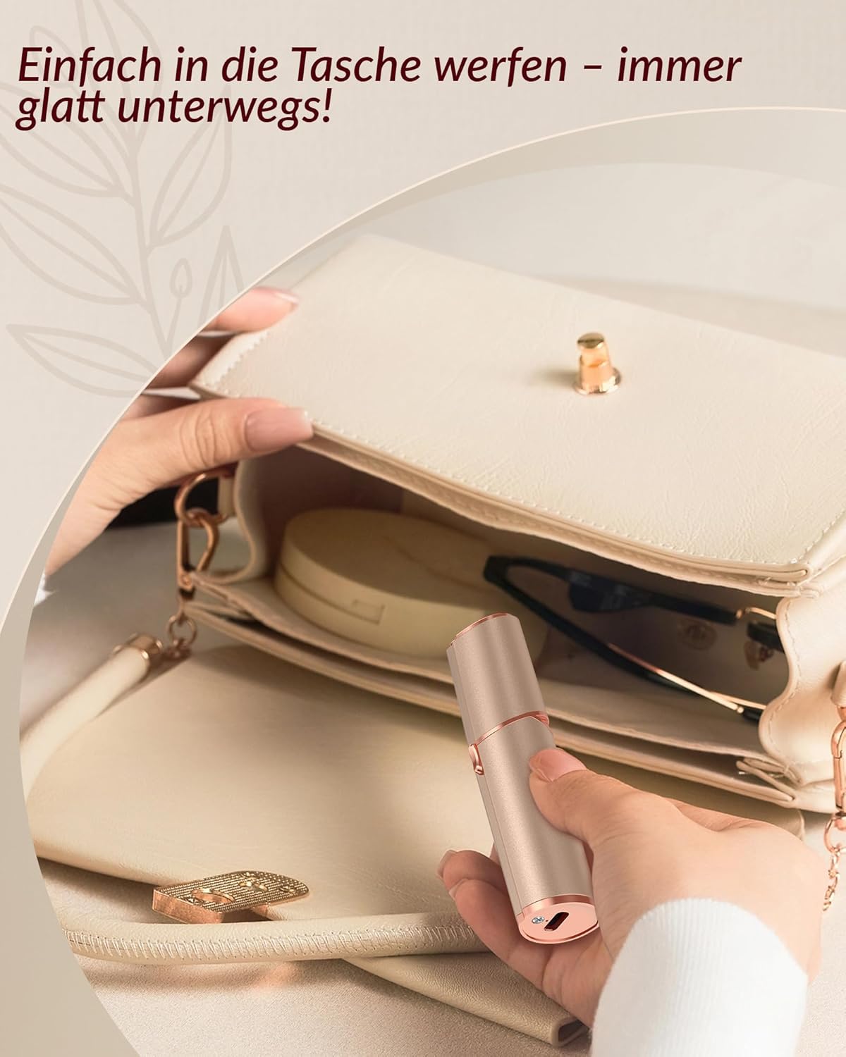 Thumbnail 3 de Gesichtshaarentferner Elektrisch 70 Min Gold