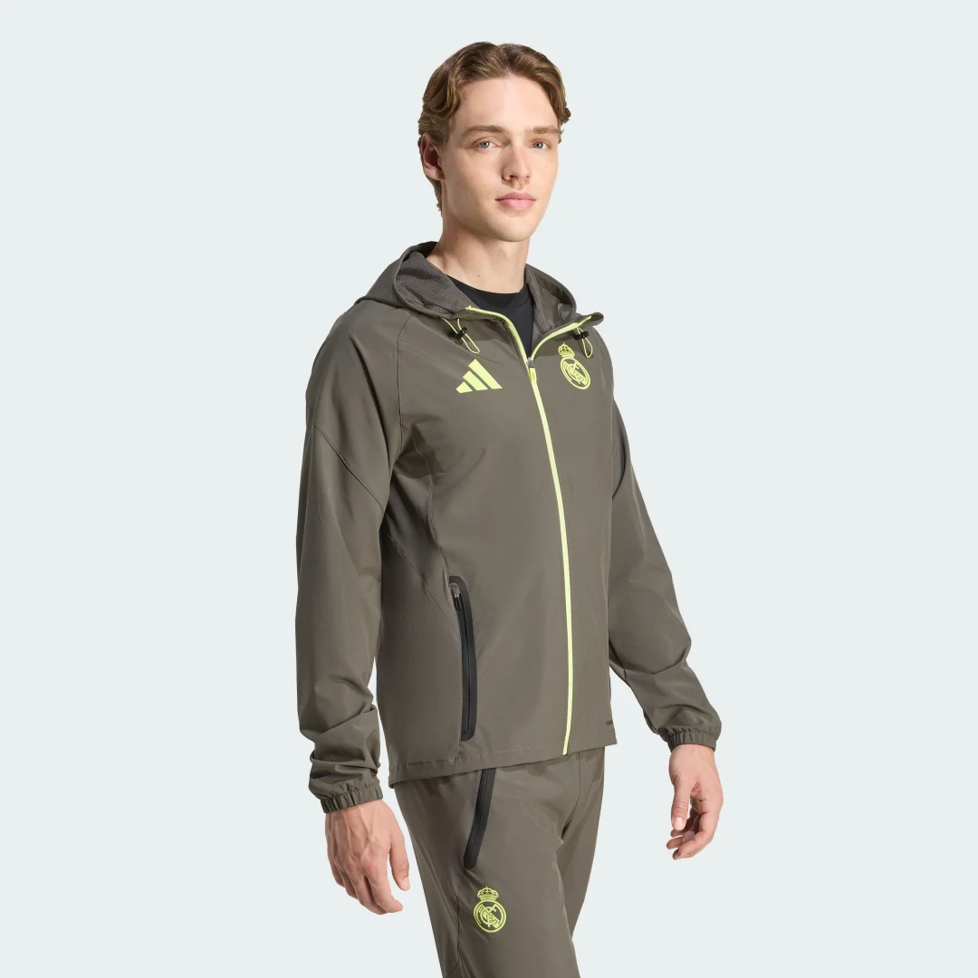Thumbnail 2 de Chaqueta Real Madrid Tiro 25 Competition Vis Tech Travel de Adidas