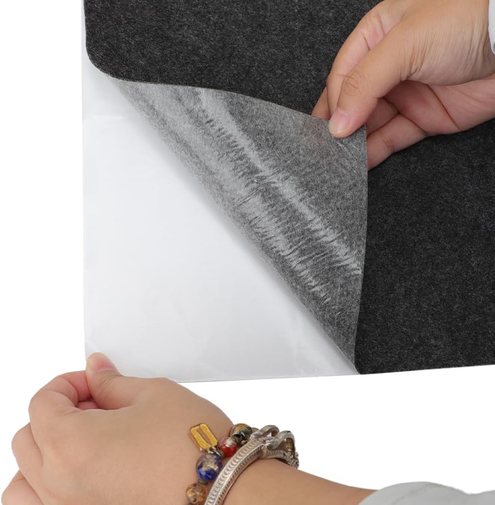 Detalle de Gohytal självhäftande filt, 40 × 220 cm, svart, 1 mm