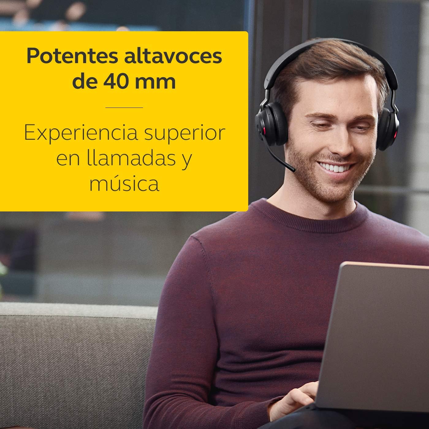 Thumbnail 5 de Jabra Evolve2 65: Auriculares Inalámbricos Estéreo con ANC