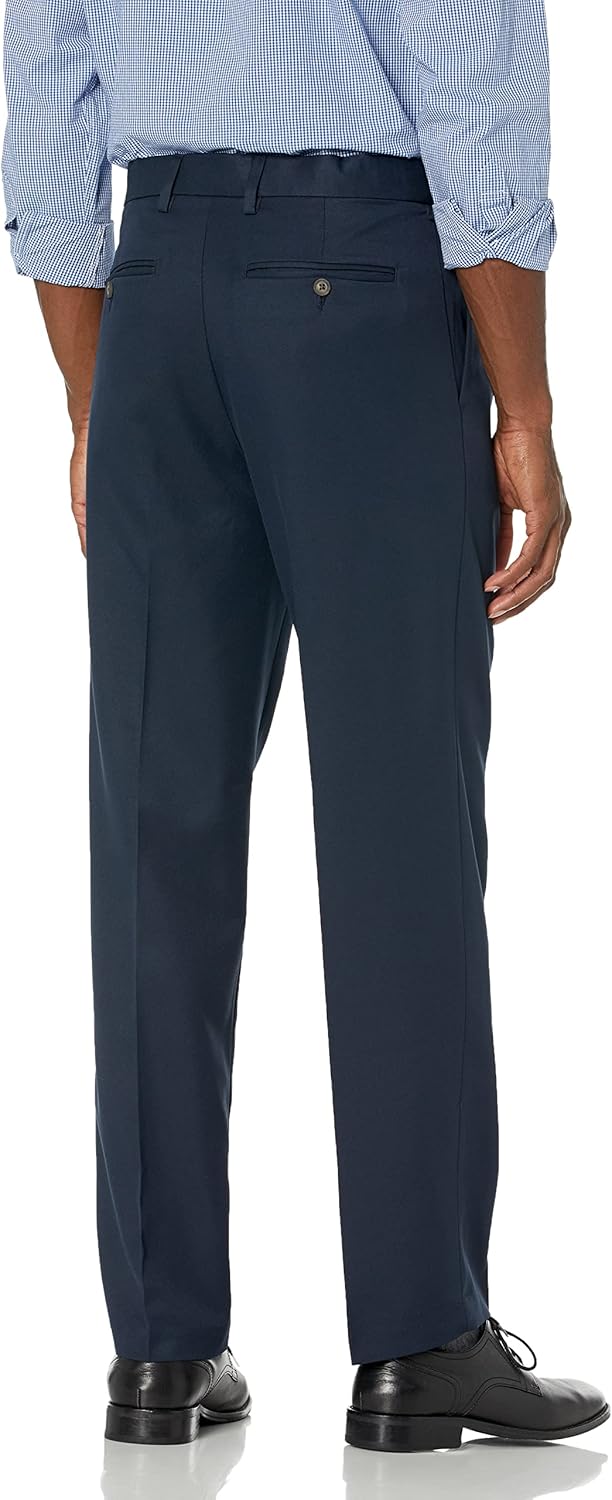 Thumbnail 1 de Amazon Essentials Men's Classic Fit Formal Expandable-Waist Pleated Dress Trousers