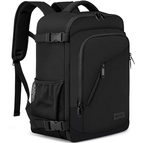 Detalle de Bagage Cabine 40x20x25 pour Ryanair — Sac à Dos WENIG 20 L avec port USB et compartiment pour ordinateur 14 pouces