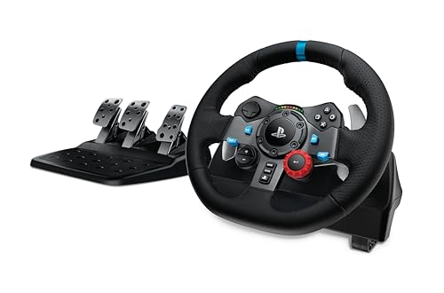 Detalle de Logitech G29 Racing Wheel and Pedals for PS5/PS4/PC