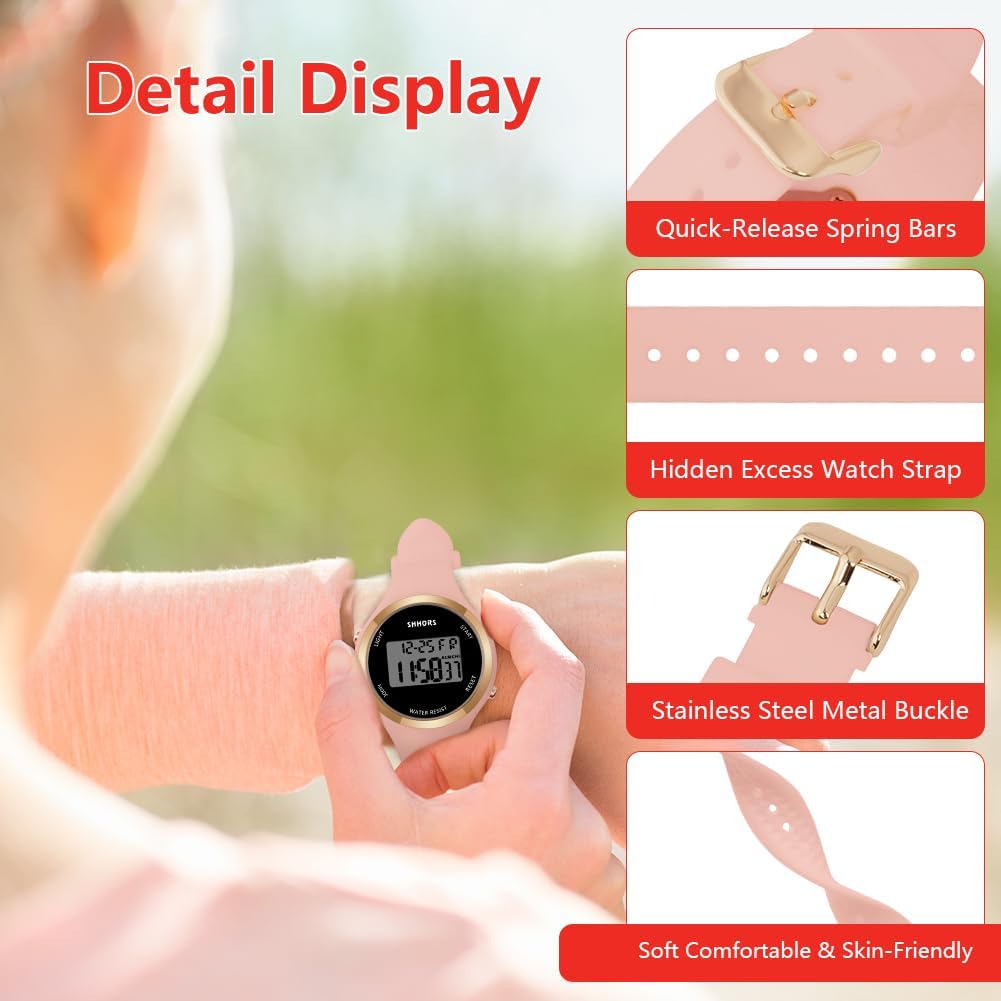 Detalle de OFFCUP Orologio da donna digitale LED