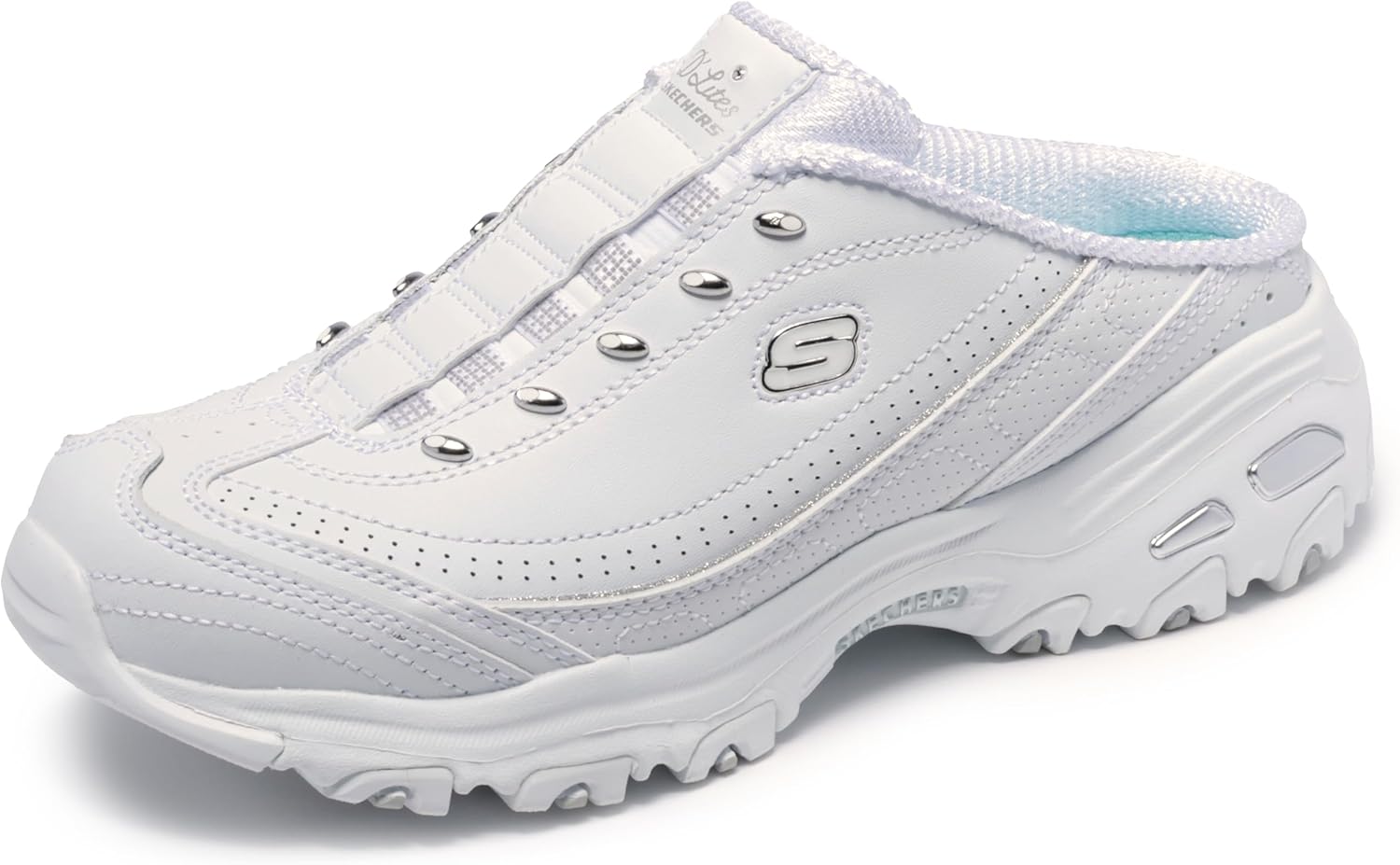 Detalle de Skechers Sport D'Lite Open-Back Slip-On Sneakers for Women