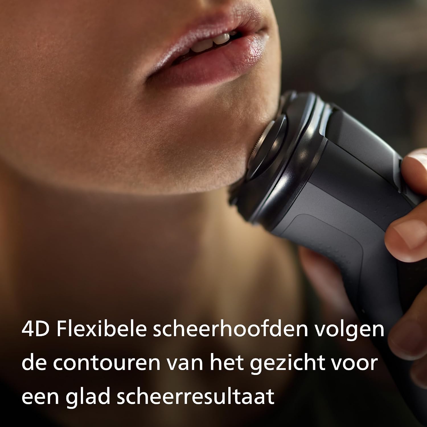 Detalle 1 de Philips X3001/00 Shaver Series 3000X elektrisch scheerapparaat, nat en droog