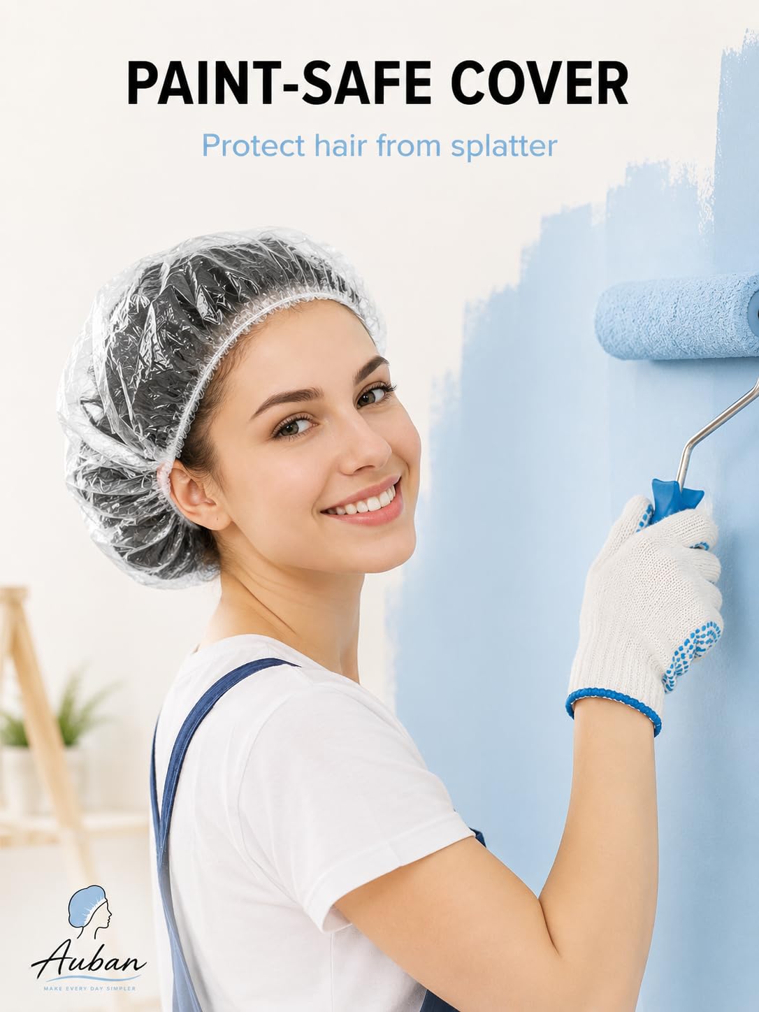 Thumbnail 5 de Auban 100PCS Disposable Shower Caps