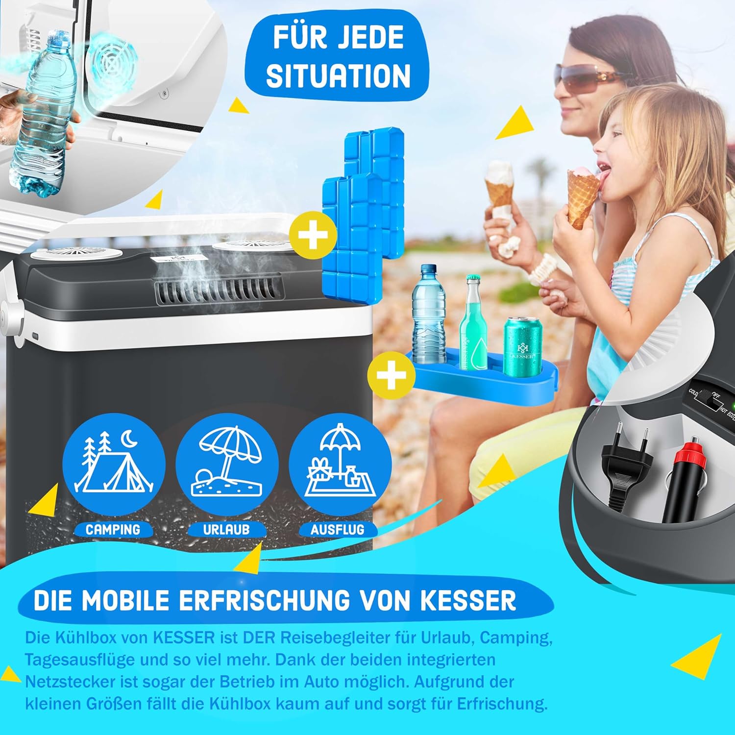 Thumbnail 4 de KESSER Thermobox 32Liter Kühlbox
