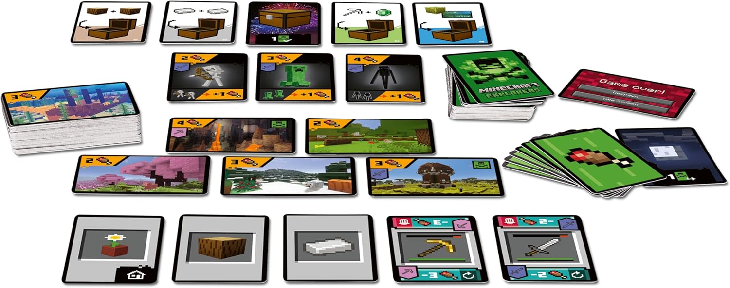 Thumbnail 1 de Ravensburger Minecraft Explorers Card Game 2-4 Players