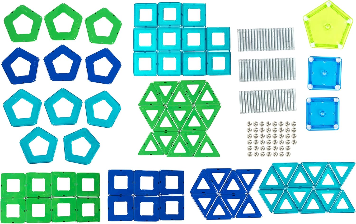 Thumbnail 2 de Geomag 454 - Classic Panels, 180 PCS: kit creativo magnetico per forme geometriche