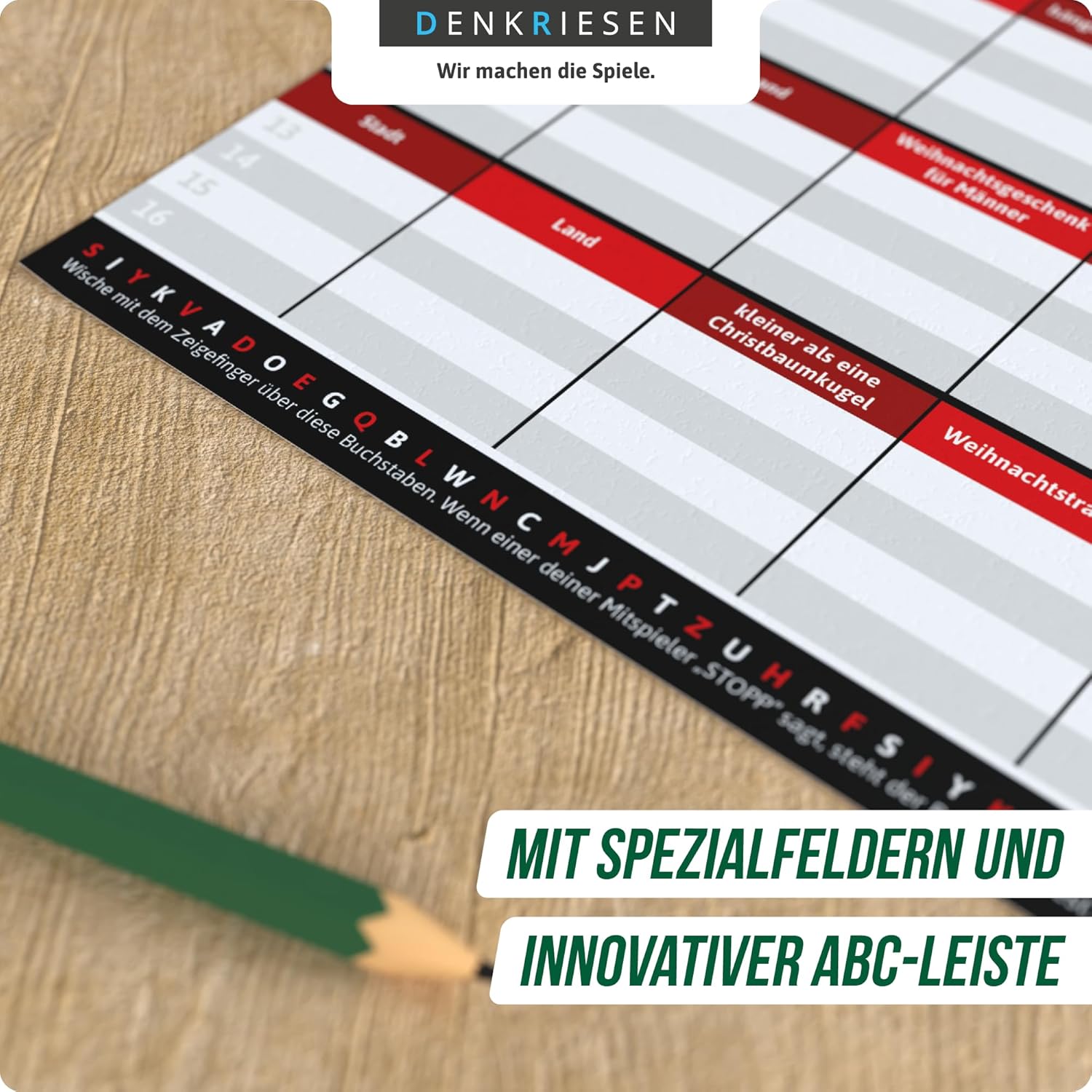 Thumbnail 3 de DENKRIESEN Stadt Land VOLLPFOSTEN® – Christmas Edition (ab 9 Jahren)