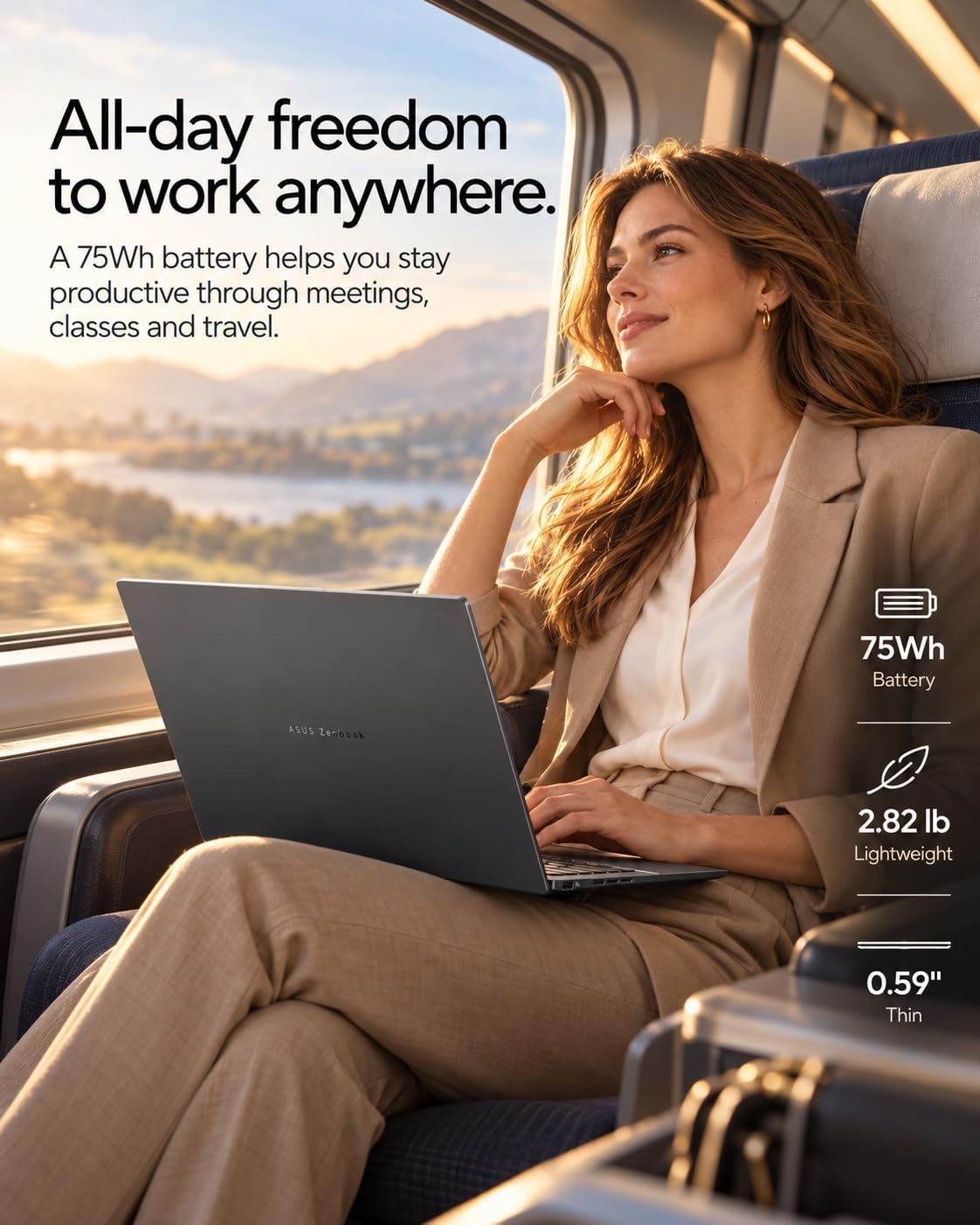Detalle 2 de ASUS Laptop with Ryzen AI 9 465