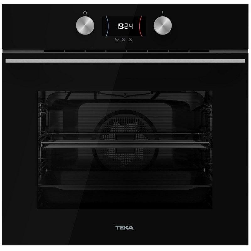 Detalle de Teka HLB 8400 P 70L 60 cm — Horno multifunción pirolítico con vapor, clase A+, negro