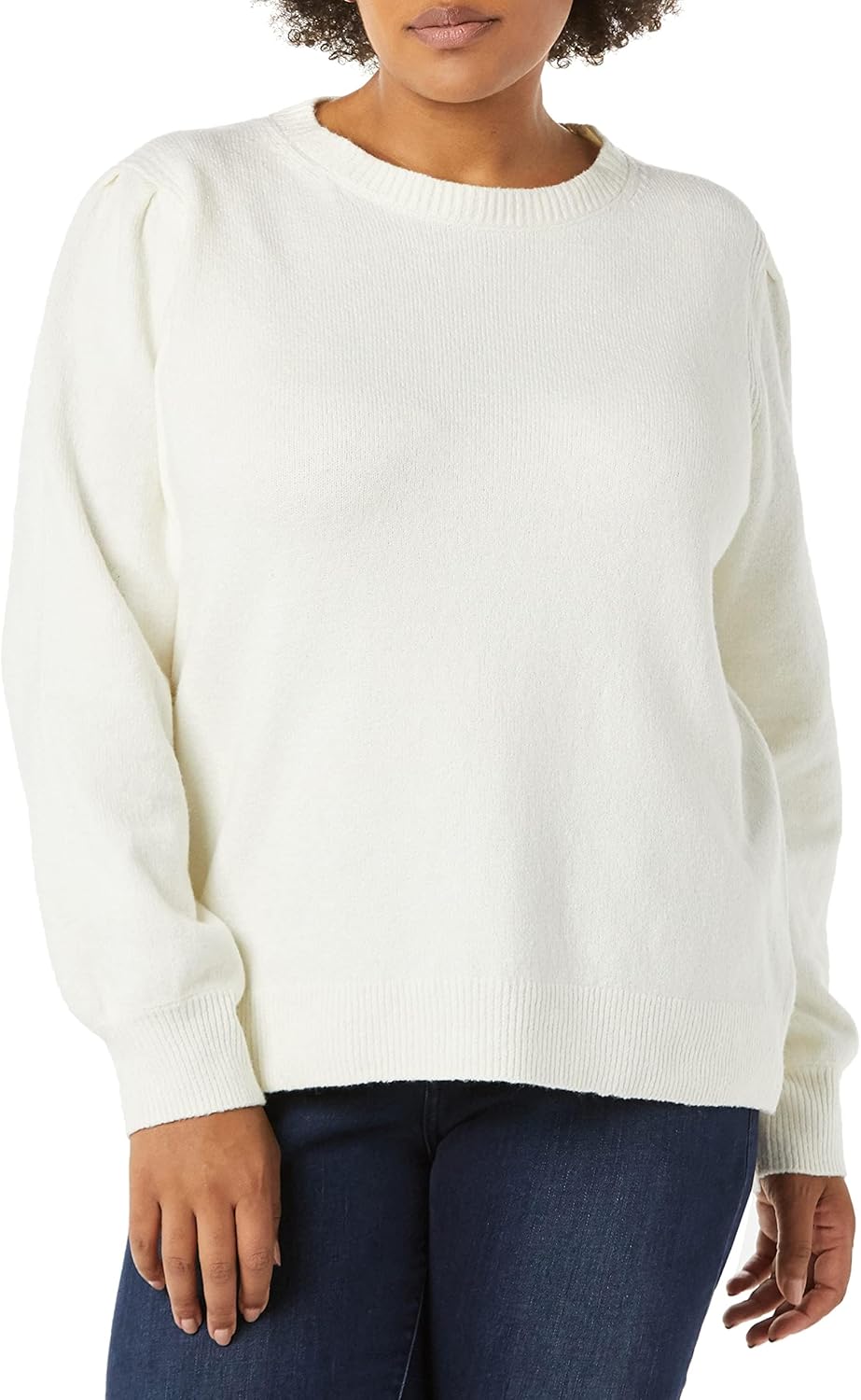 Thumbnail 5 de Amazon Essentials Damen Soft-Touch-Pullover mit plissierter Schulter und Rundhalsausschnitt
