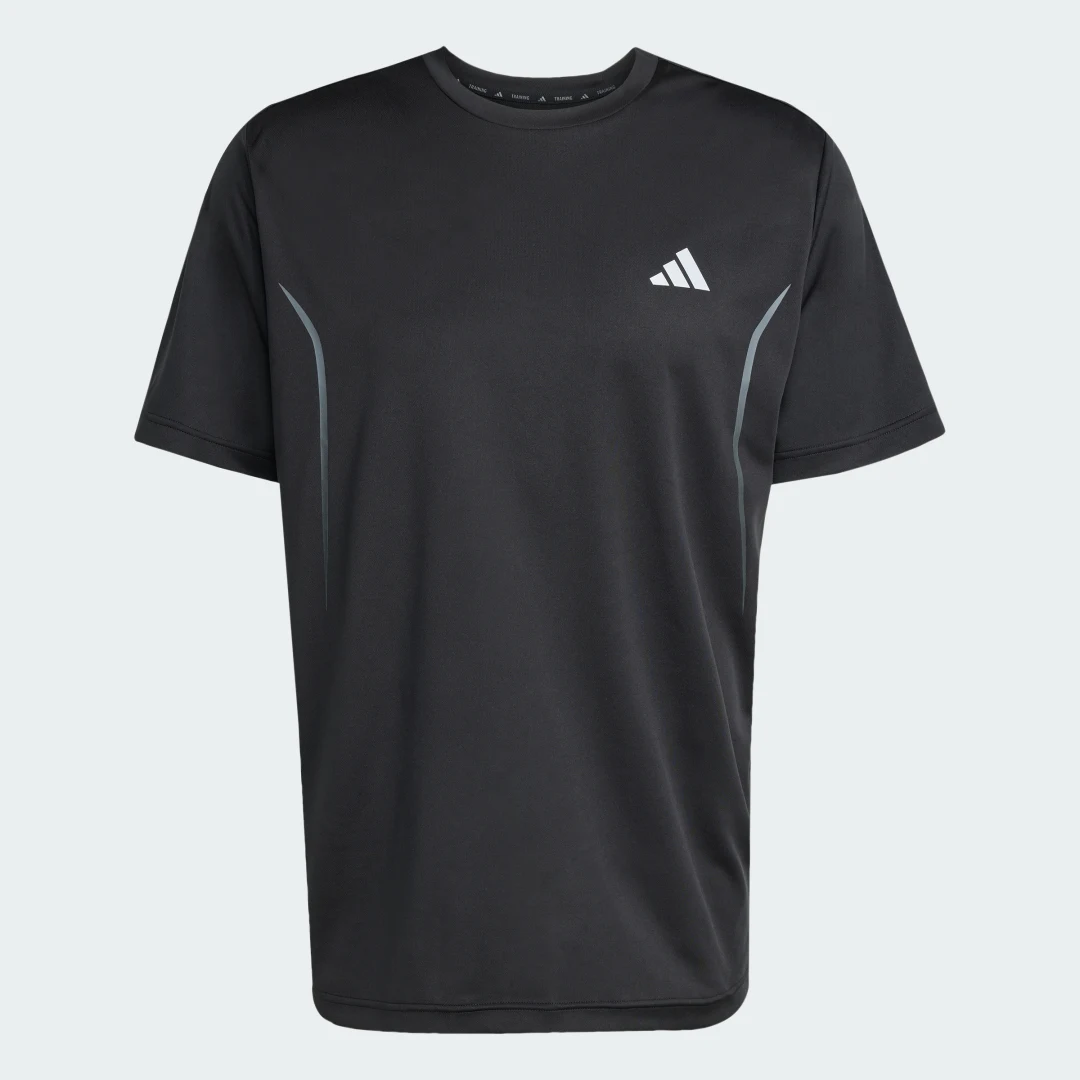 Thumbnail 3 de Camiseta Tech Apparel de Adidas: versatilidad urbana y rendimiento básico en negro