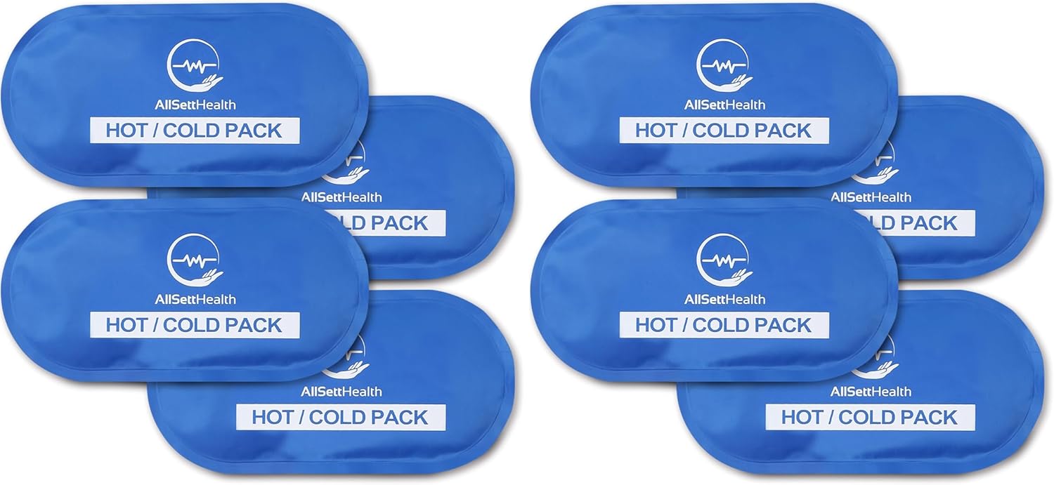 Thumbnail 6 de 4X Ice Pack for Injuries – Reusable Gel Cold Compress (Cold Compress) 27cm x 13cm, 4 Pack Blue