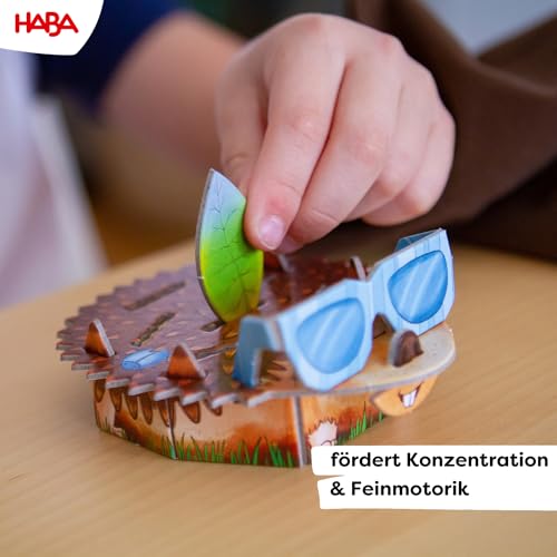 Detalle de HABA Igelfreunde – Würfel- und Memospiel für 2–4 Spieler ab 3 Jahren