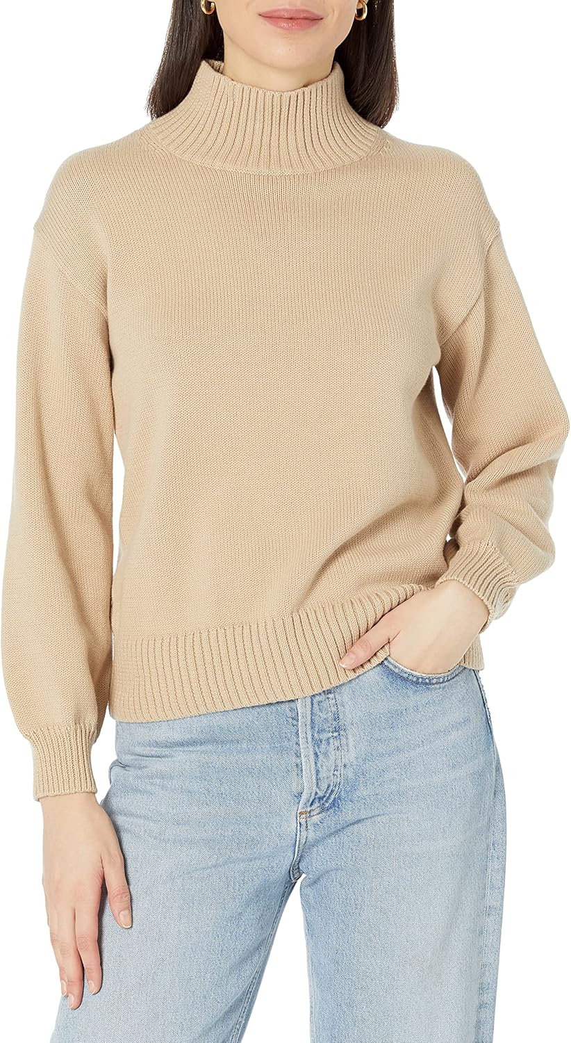 Thumbnail 5 de Amazon Essentials Damen Pullover aus Baumwolle mit Trichterausschnitt – In Übergrößen erhältlich