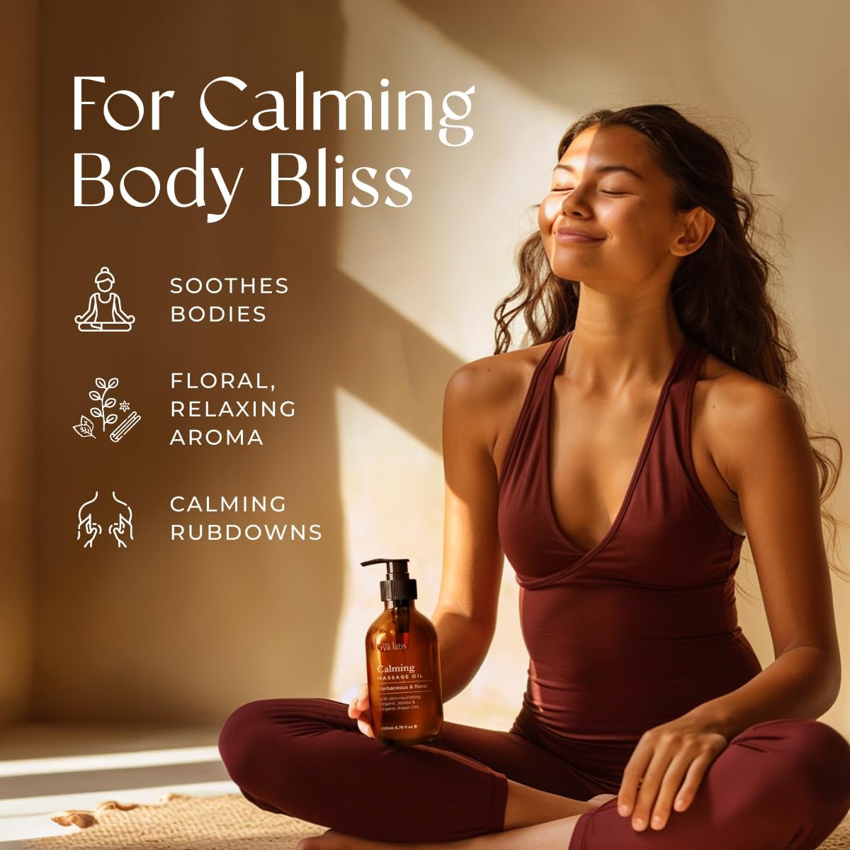 Detalle 2 de Gya Labs Calming Massage Oil 200 ml