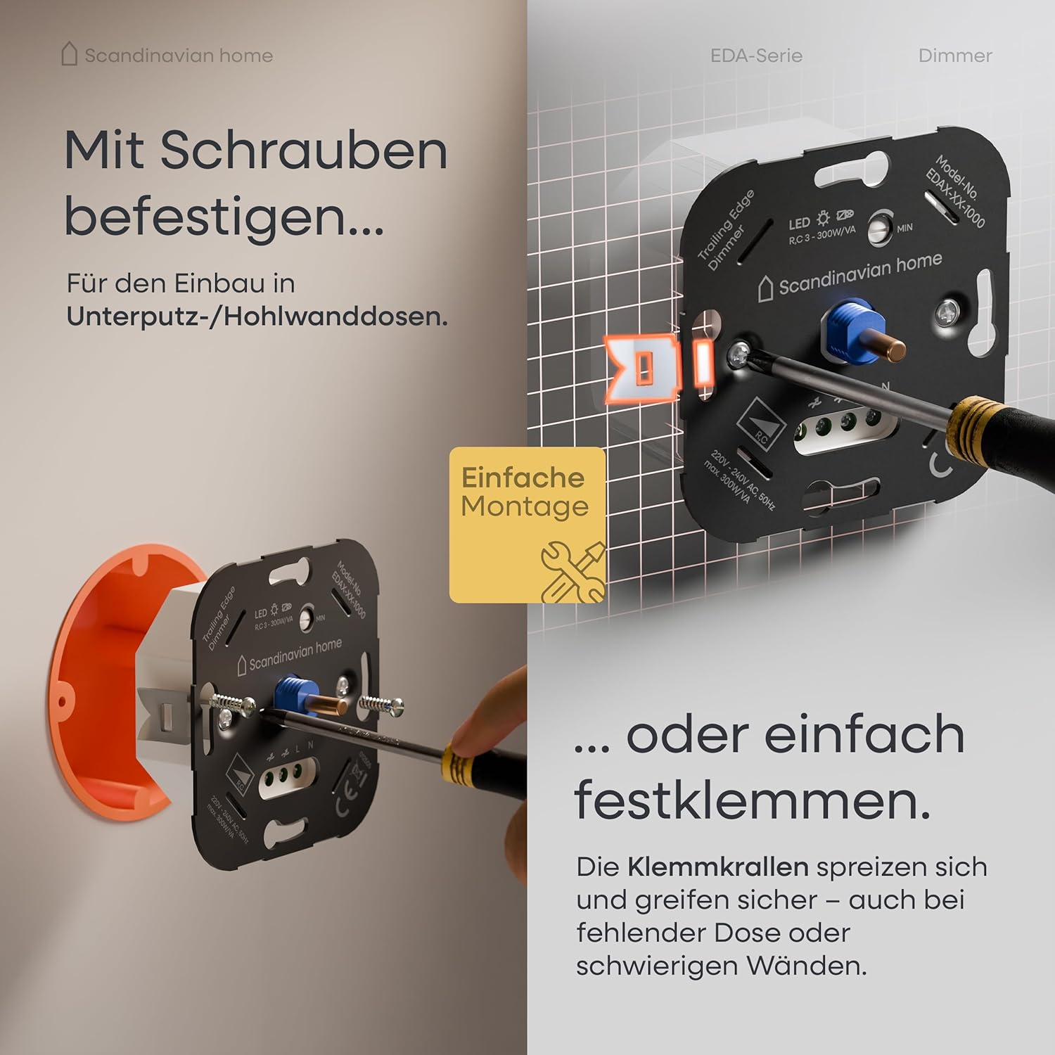 Thumbnail 4 de Scandinavian home LED Dimmer 300 W