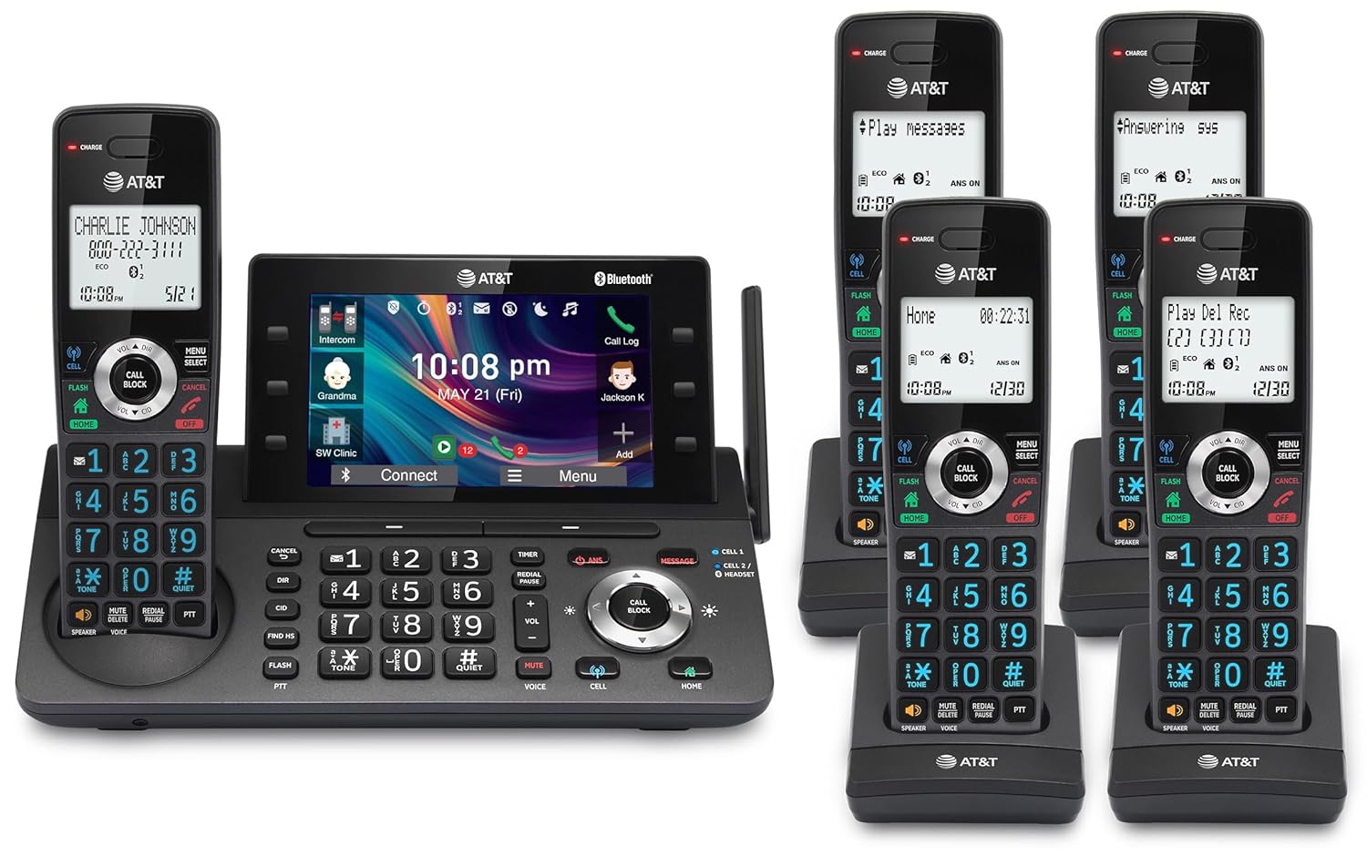 AT&T DLP73590 cordless phone 5"