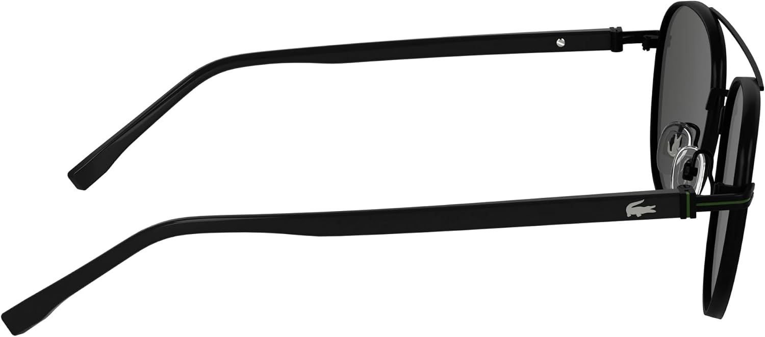 Thumbnail 6 de Lunettes de soleil homme Lacoste Homme : monture métallique arrondie et branches en acétate