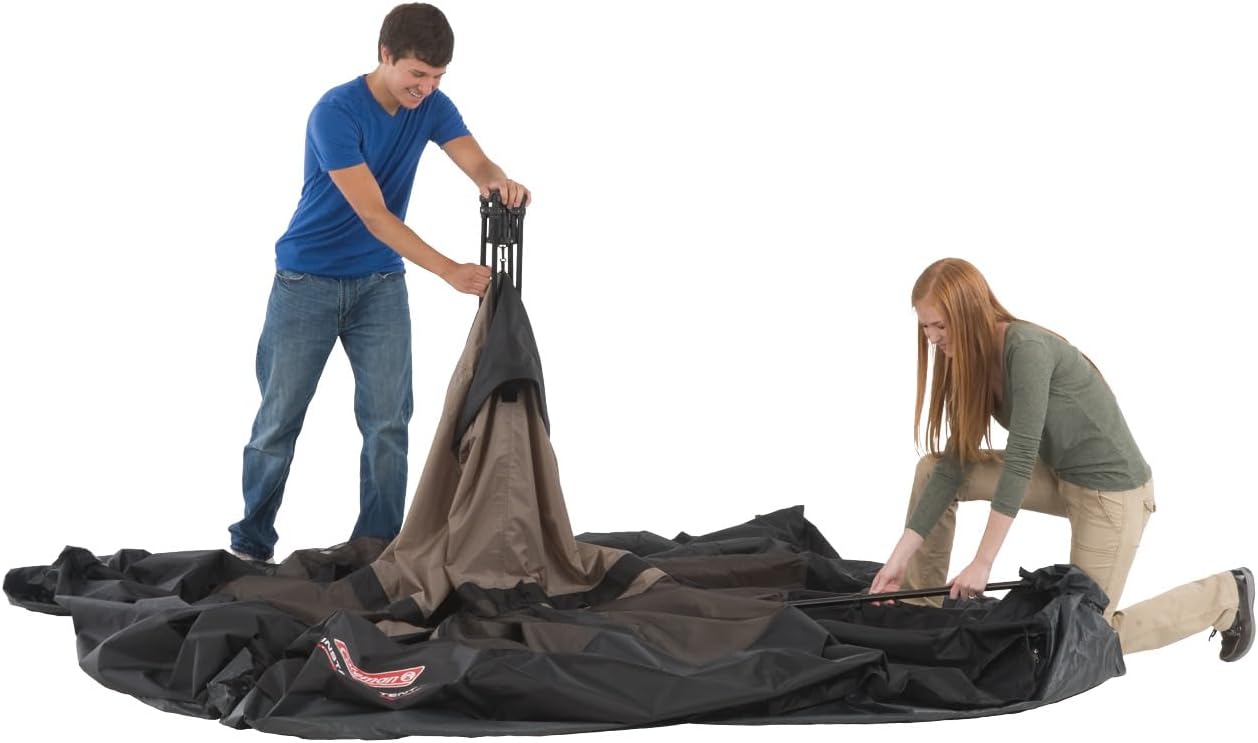 Thumbnail 4 de Coleman Instant Family Tent (4/6/8/10 Person): Quick Setup, Pre-Attached Poles