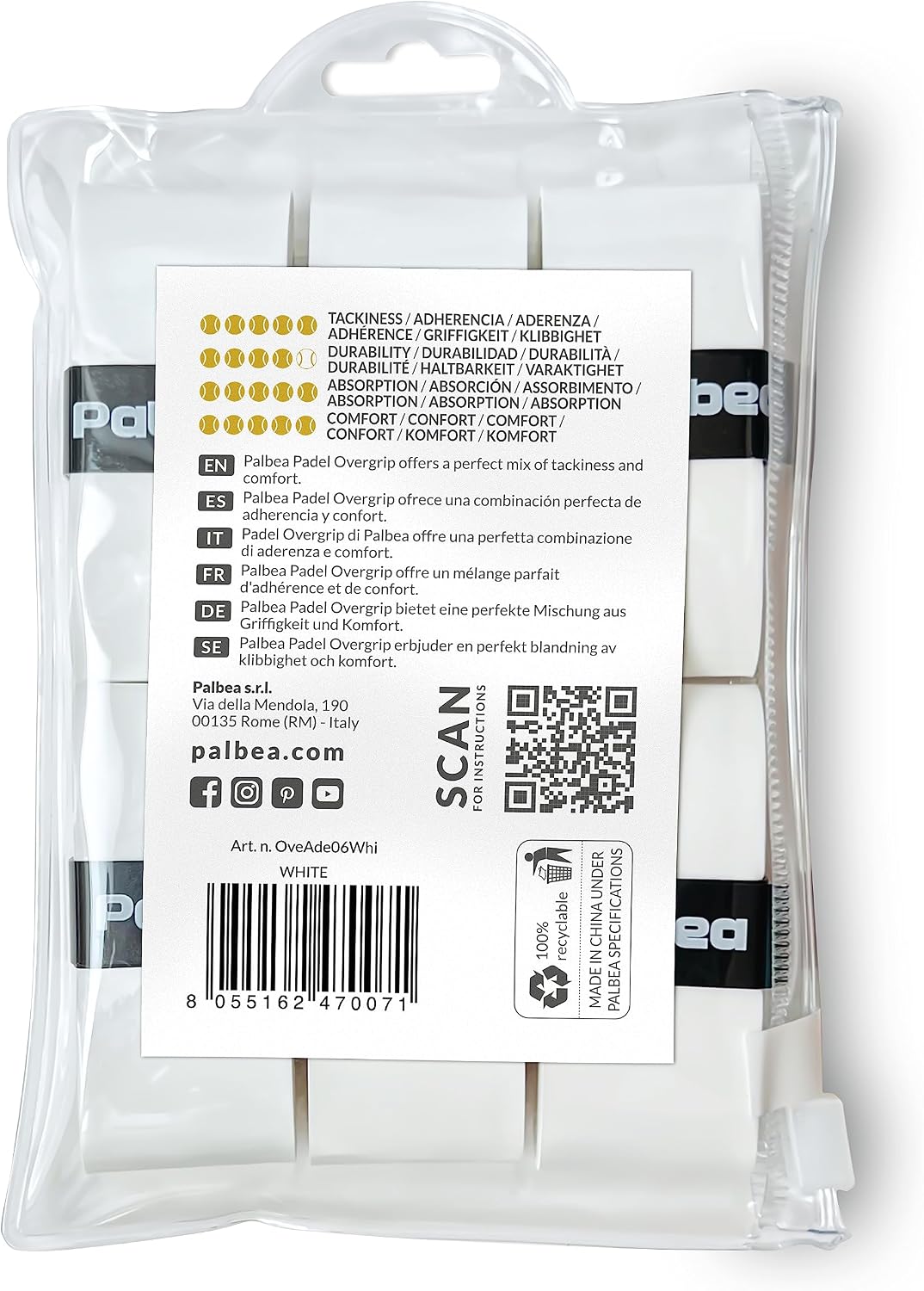 Detalle 2 de Palbea Grip Padel Extra Adherente Overgrip