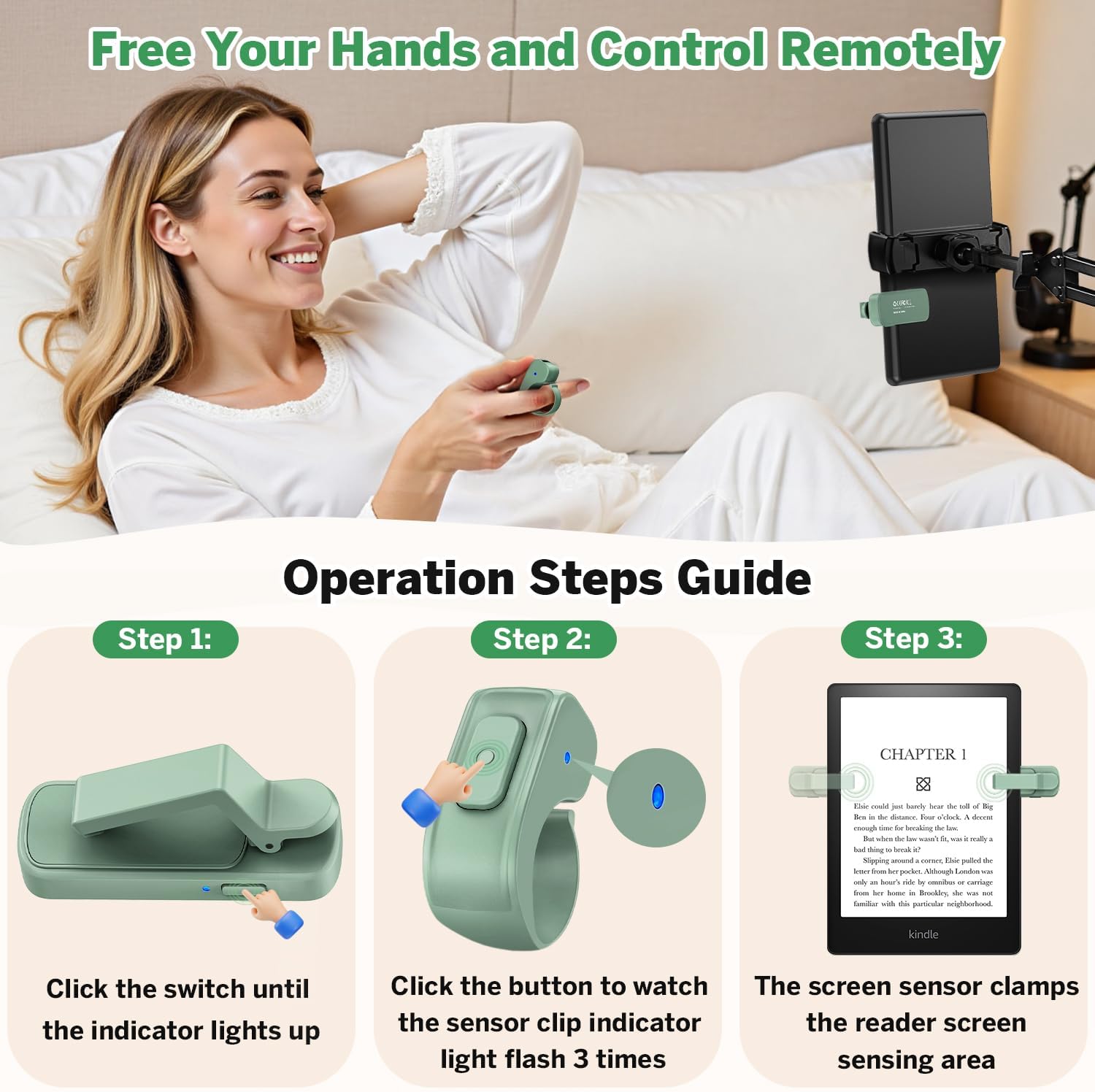 Detalle de Page Turner Ring for Kindle Bluetooth Remote 1