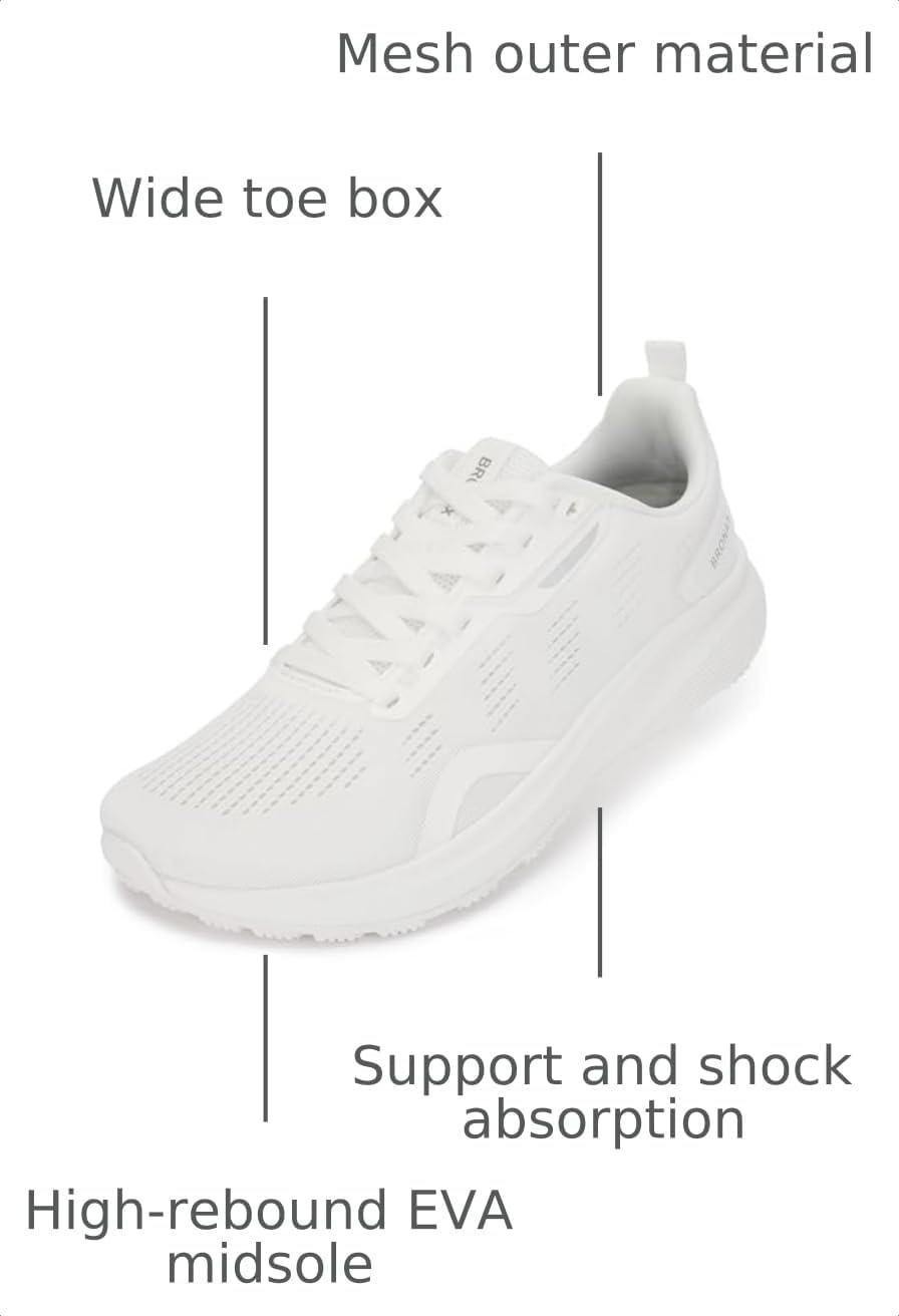 Thumbnail 1 de BRONAX Women's Wide Toe Box Road Running Shoes