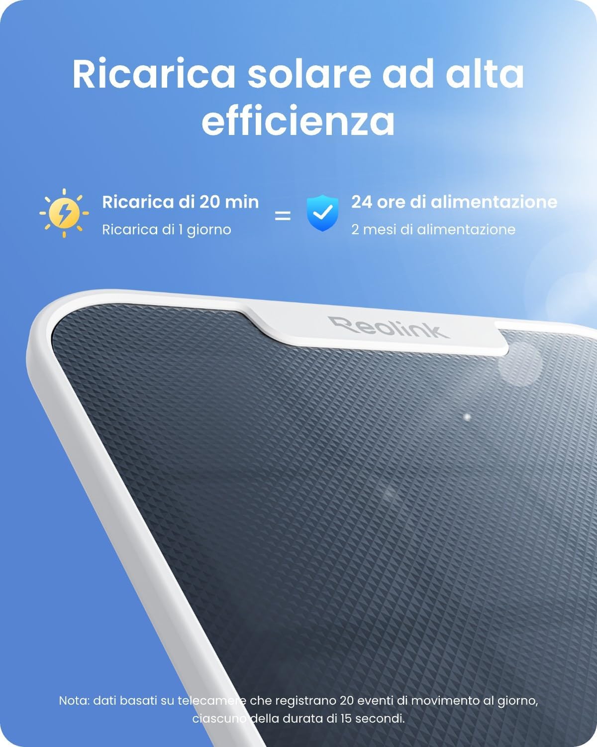 Thumbnail 5 de Reolink 4K 360° PTZ Telecamera Wi-Fi Esterno Kit (Senza Fili) – Visione Notturna a Colori e Registrazione Locale