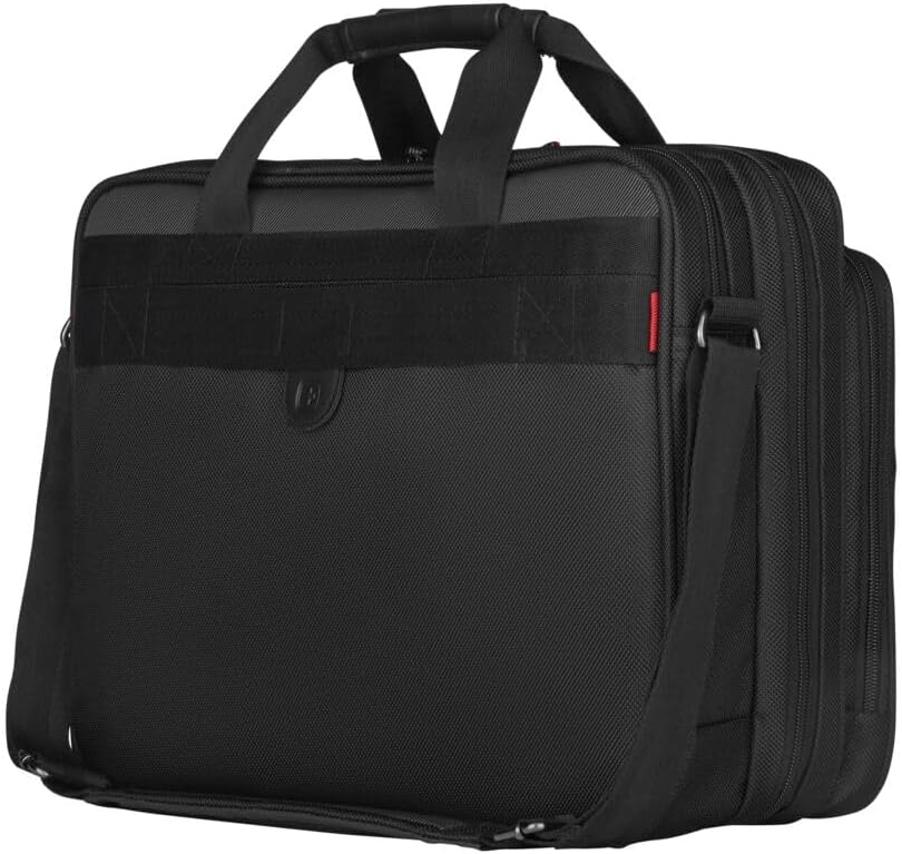 Thumbnail 5 de WENGER Legacy 16 Laptop-Tasche zum Umhängen (bis 16 Zoll), 15 l, Organizer, Schwarz/Grau – 600648